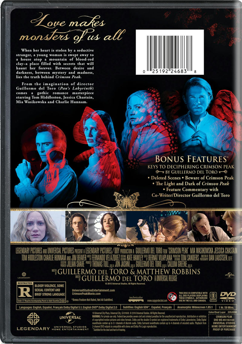Crimson Peak [DVD]