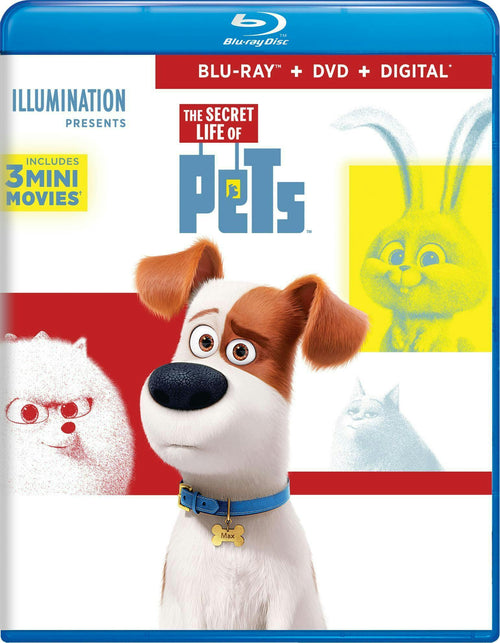 The Secret Life of Pets (DVD + Digital) [Blu-ray]