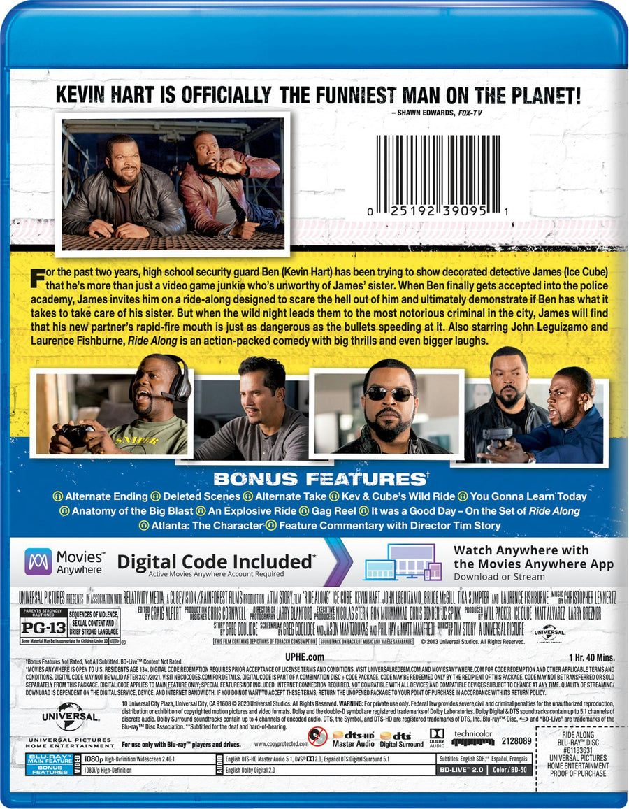 Ride Along (Blu-ray New Box Art) [Blu-ray]