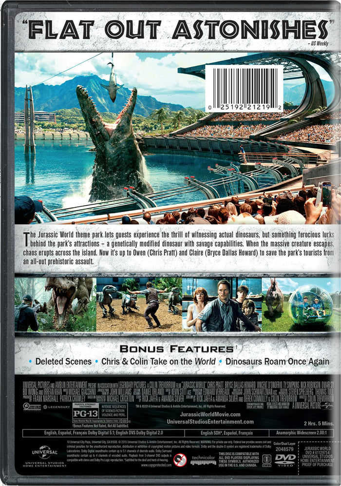 Jurassic World [DVD]