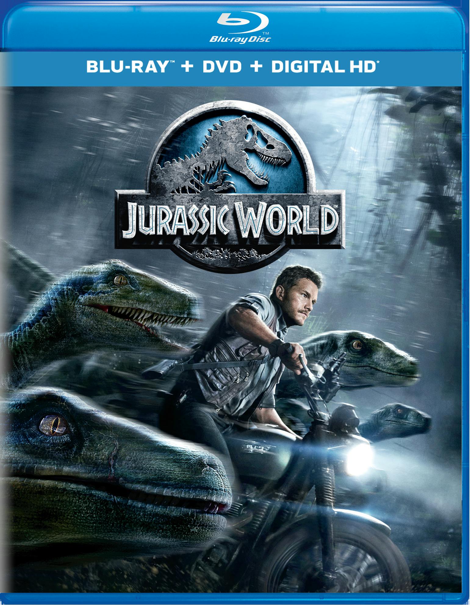 Jurassic World (DVD + Digital) [Blu-ray] – GRUV Entertainment