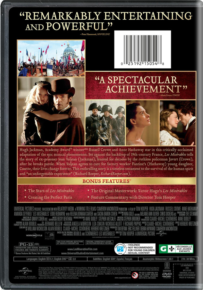 Les Misérables [DVD]