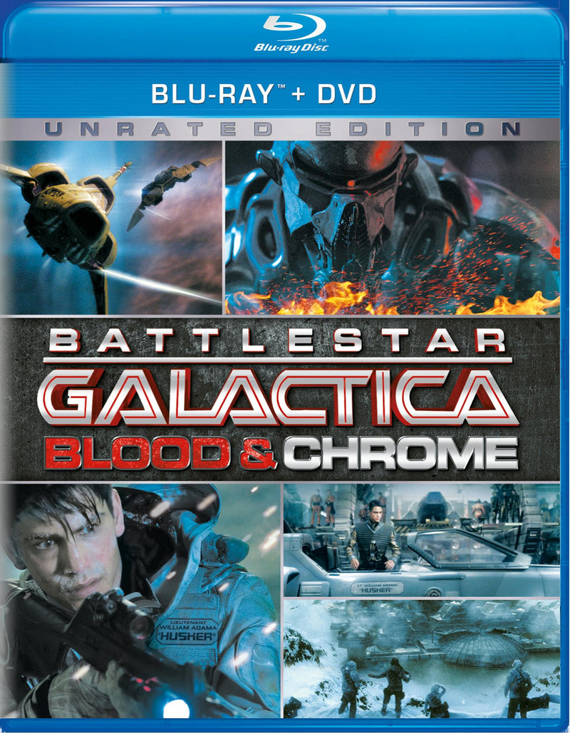 Battlestar Galactica: Blood and Chrome (Unrated Edition) [Blu-ray]