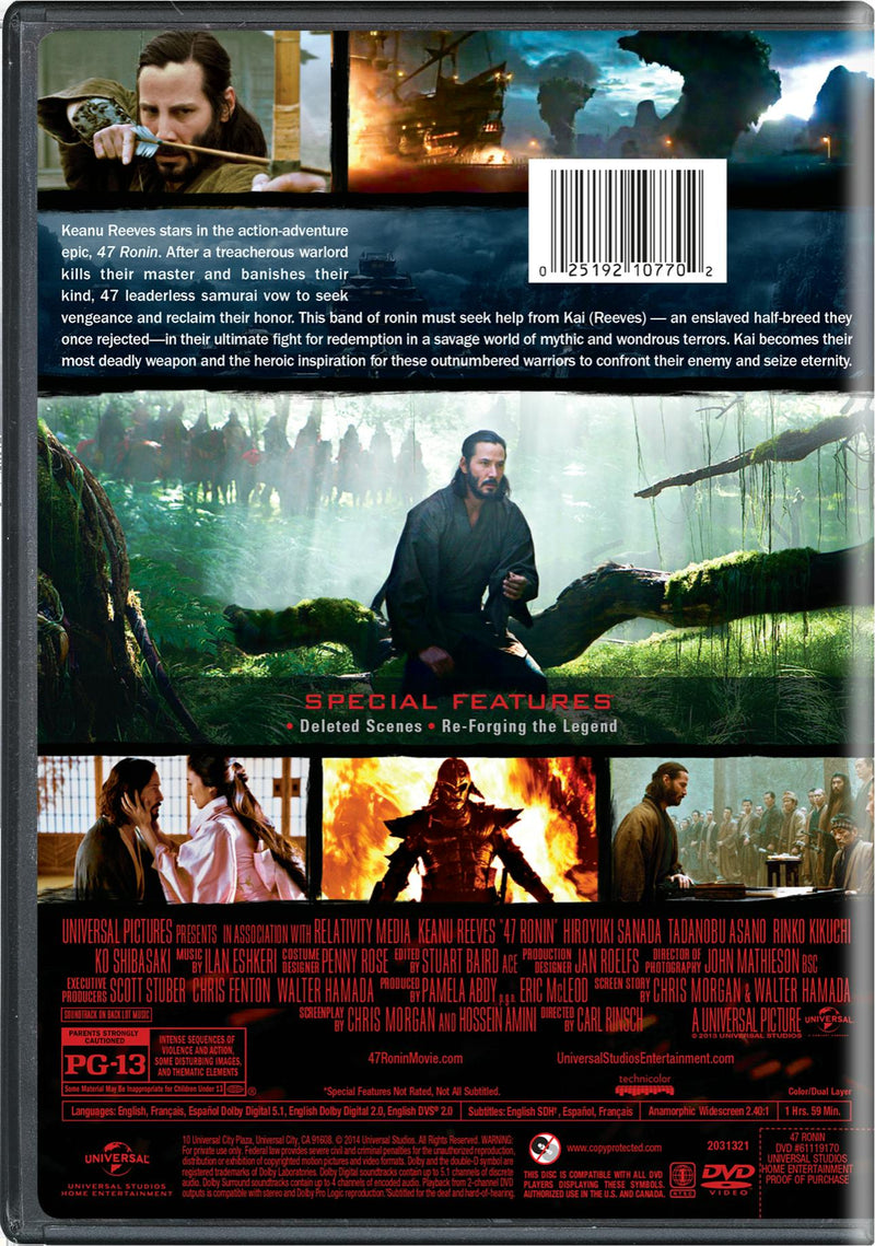 47 Ronin [DVD]