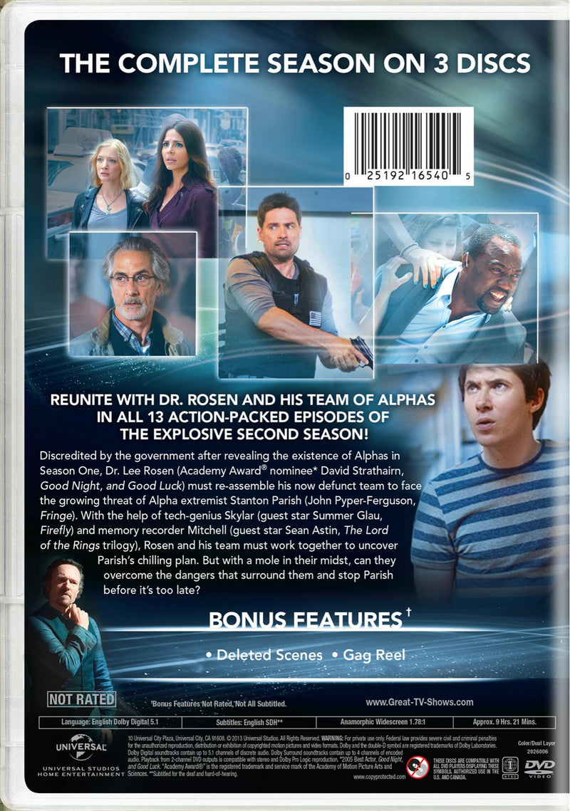 Alphas: Season 2 [DVD]