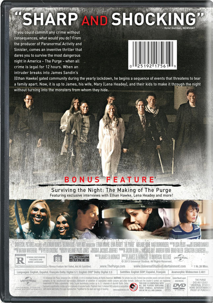 The Purge [DVD]