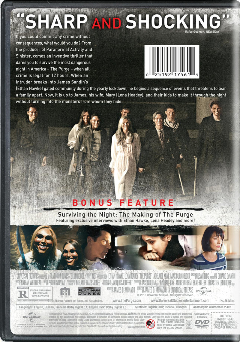 The Purge [DVD]