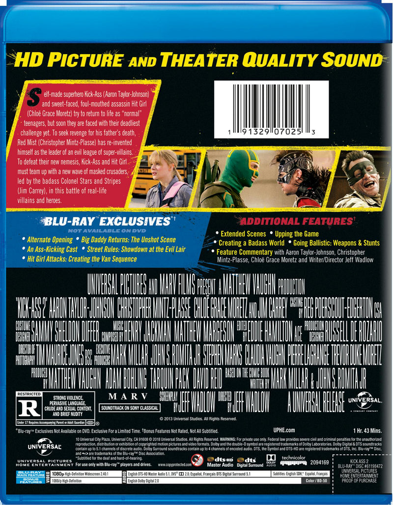 Kick-Ass 2 [Blu-ray]