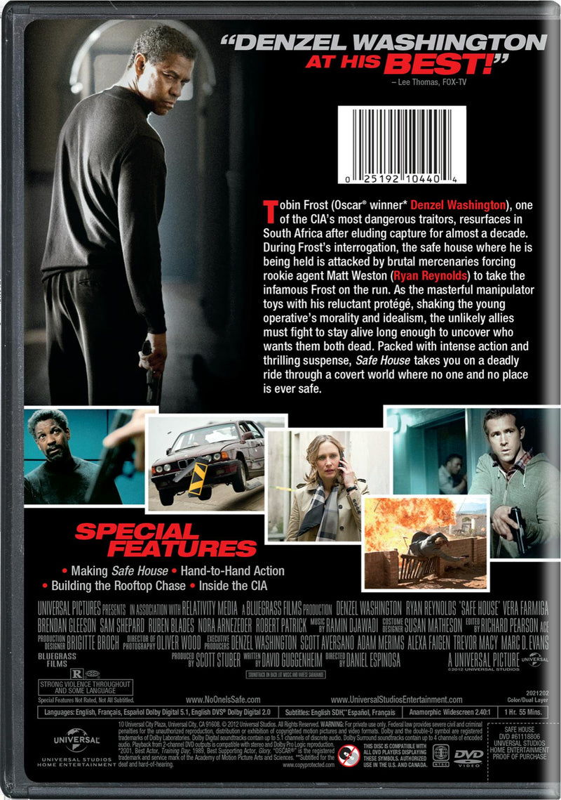 Safe House [DVD]