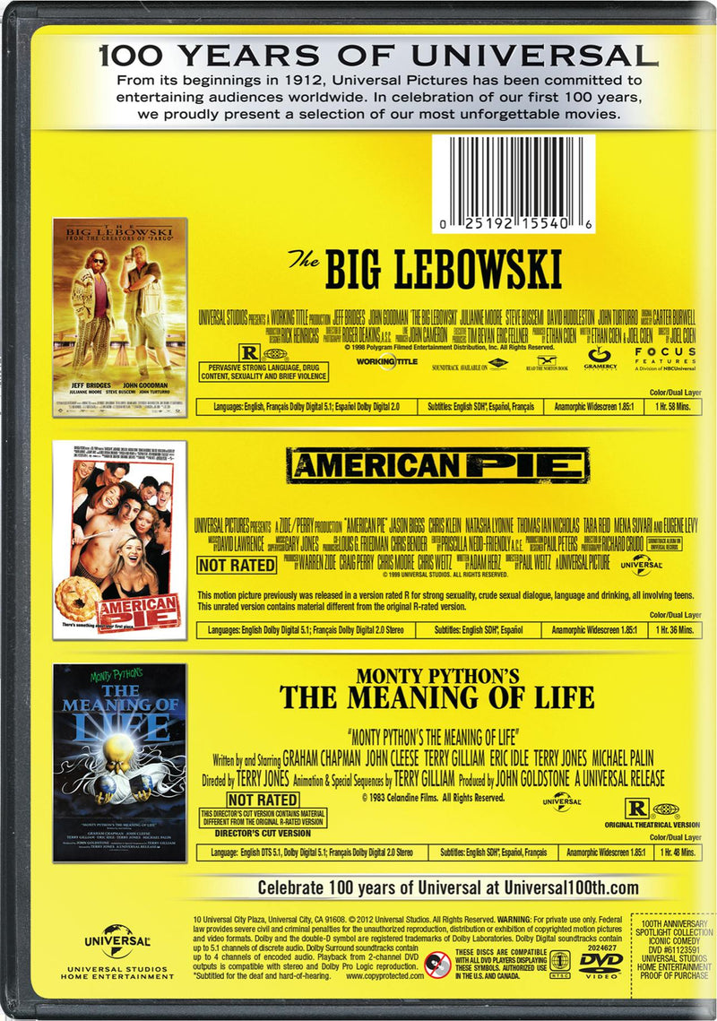 Iconic Comedy Spotlight Collection (Box Set) [DVD]