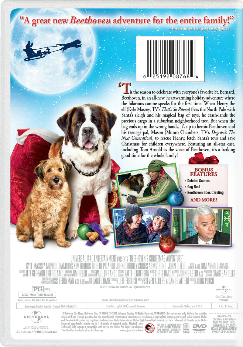 Beethoven's Christmas Adventure (2011) [DVD]