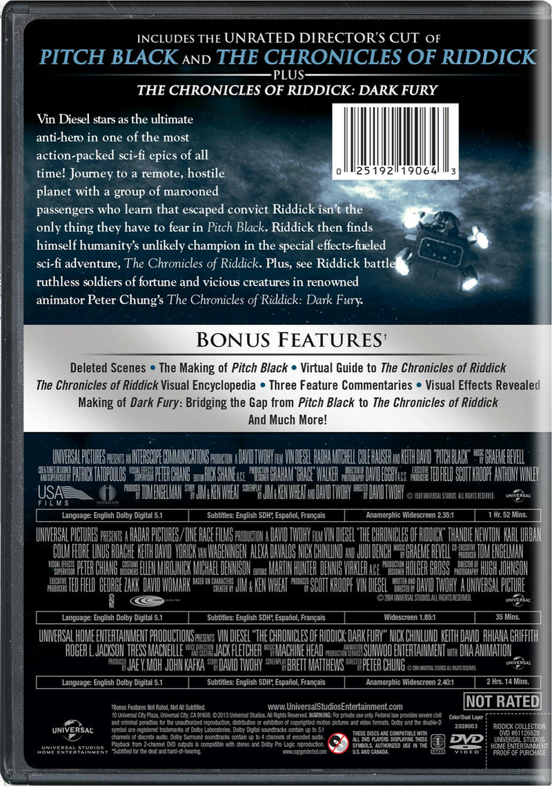 Riddick Collection [DVD]
