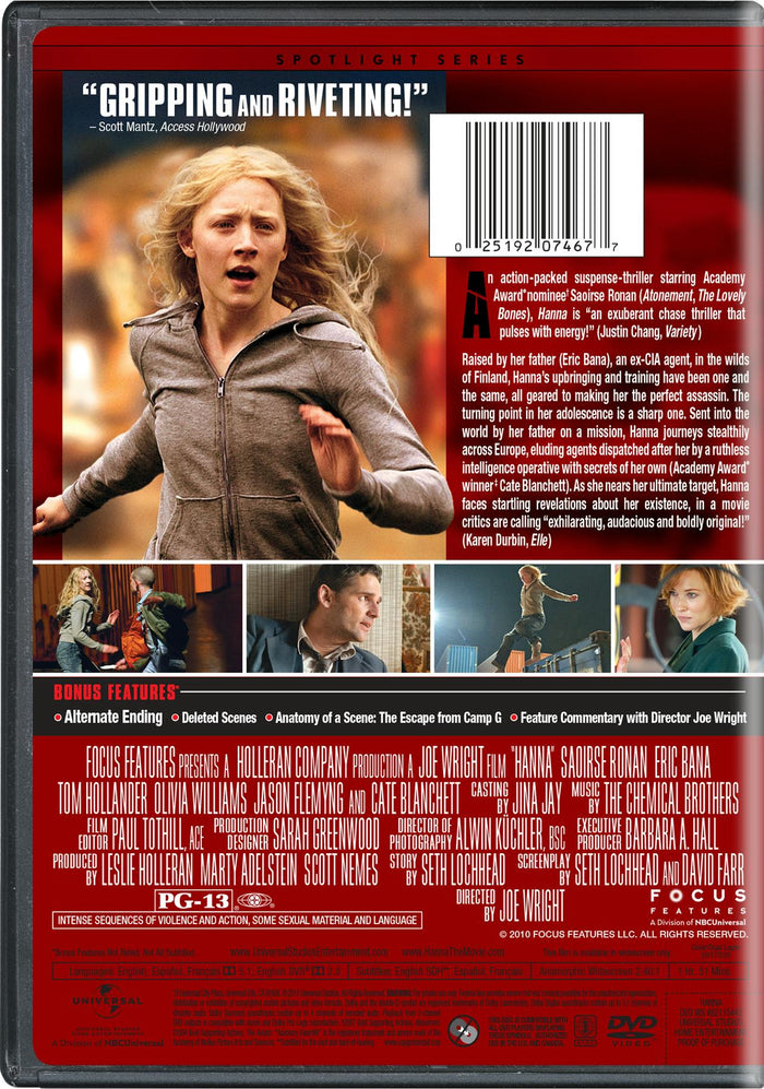 Hanna (DVD Spotlight Series) [DVD]