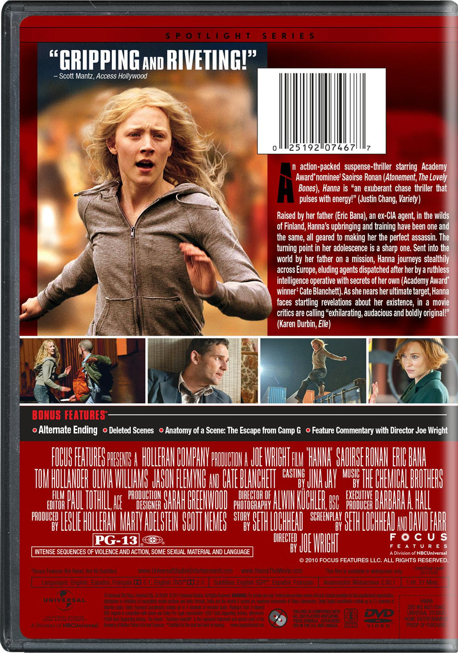 Hanna (DVD Spotlight Series) [DVD]