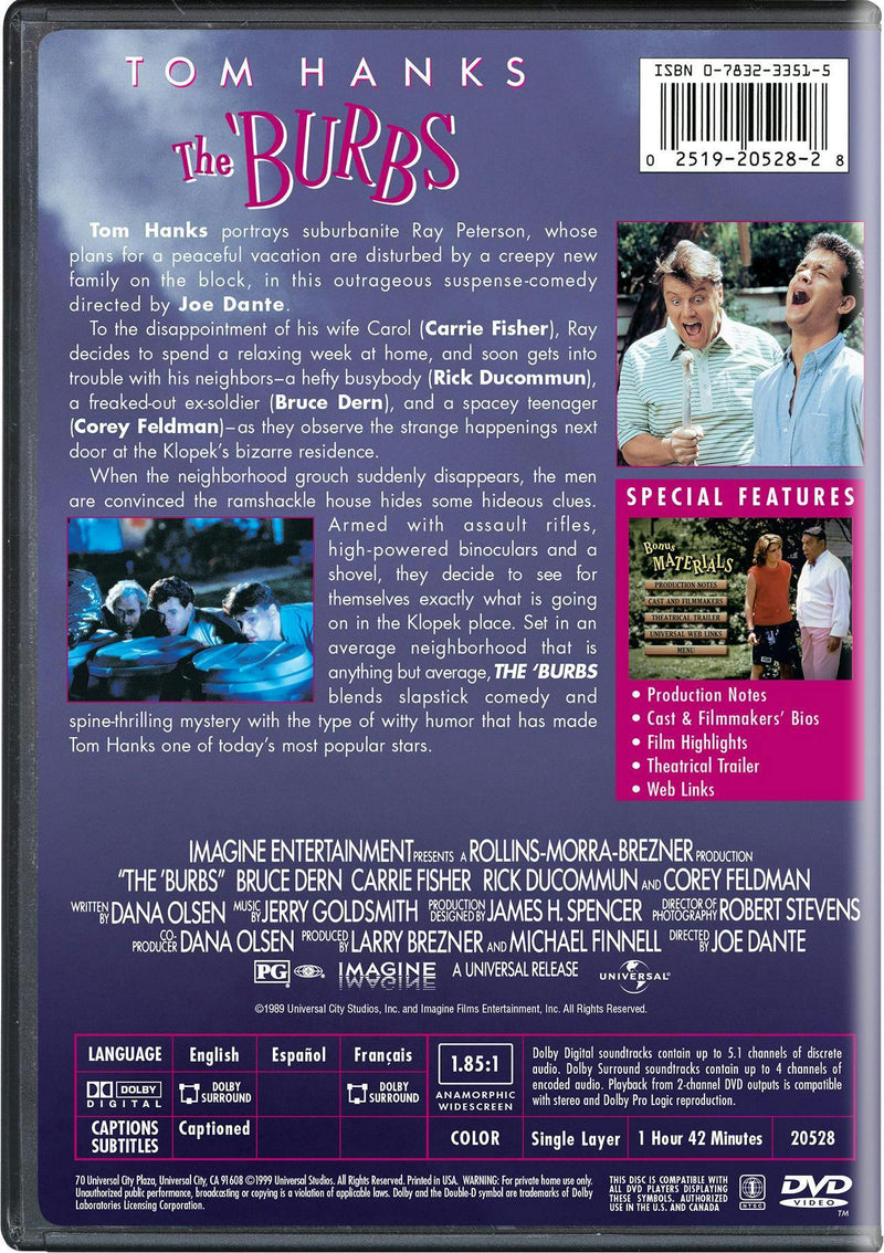 The 'Burbs [DVD]
