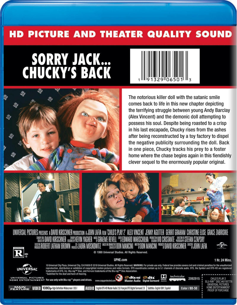 Child's Play 2 [Blu-ray]