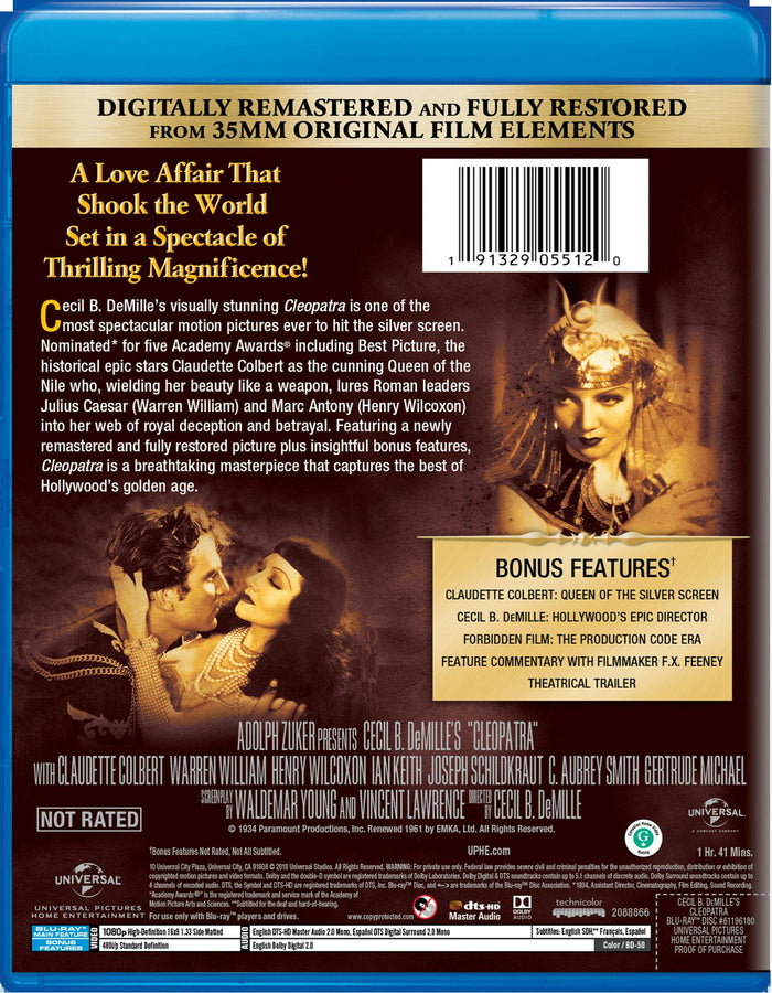 Cleopatra [Blu-ray]
