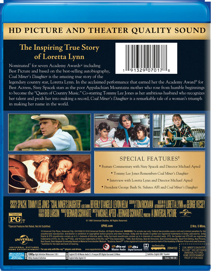 Coal Miner's Daughter [Blu-ray]