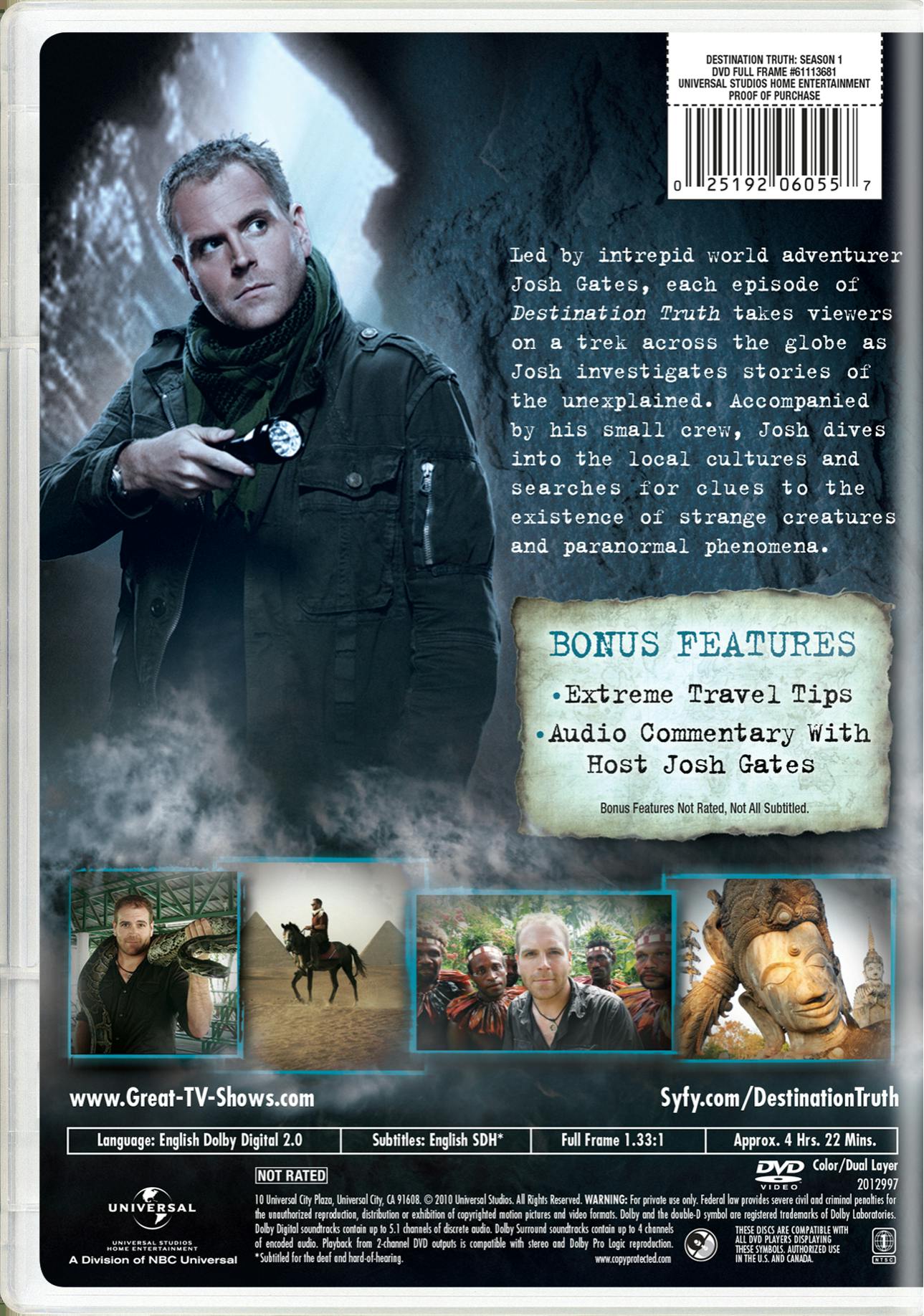 (未使用･未開封品)Travel Channel Paranormal Destinations [DVD] Destination Truth: Season 1 [DVD] – GRUV Entertainment
