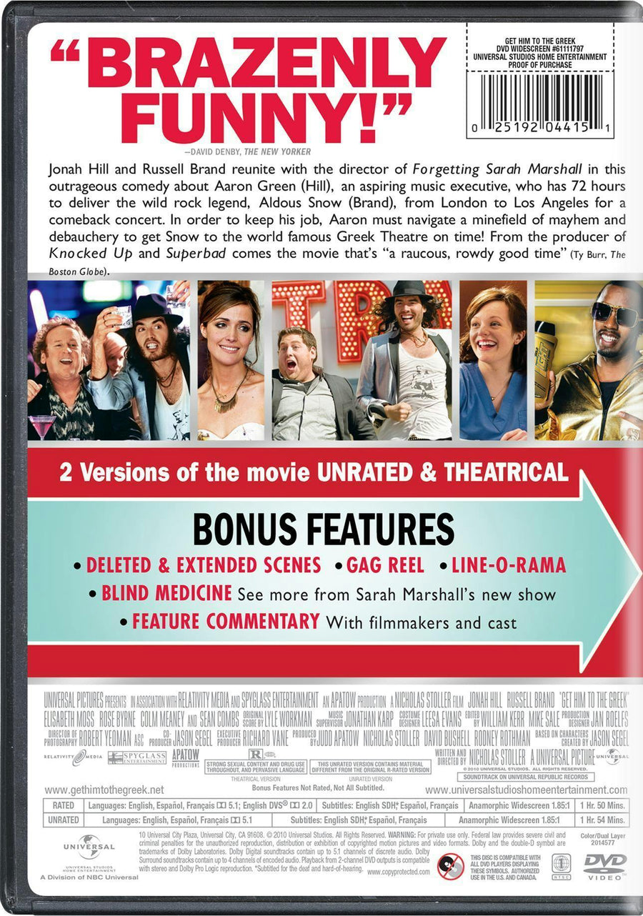 Get Him to the Greek [DVD]