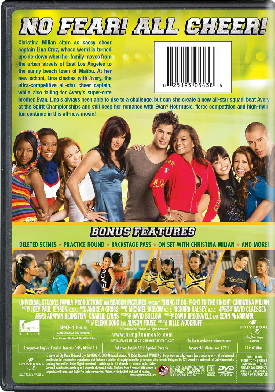 Bring It On: Fight to the Finish [DVD]