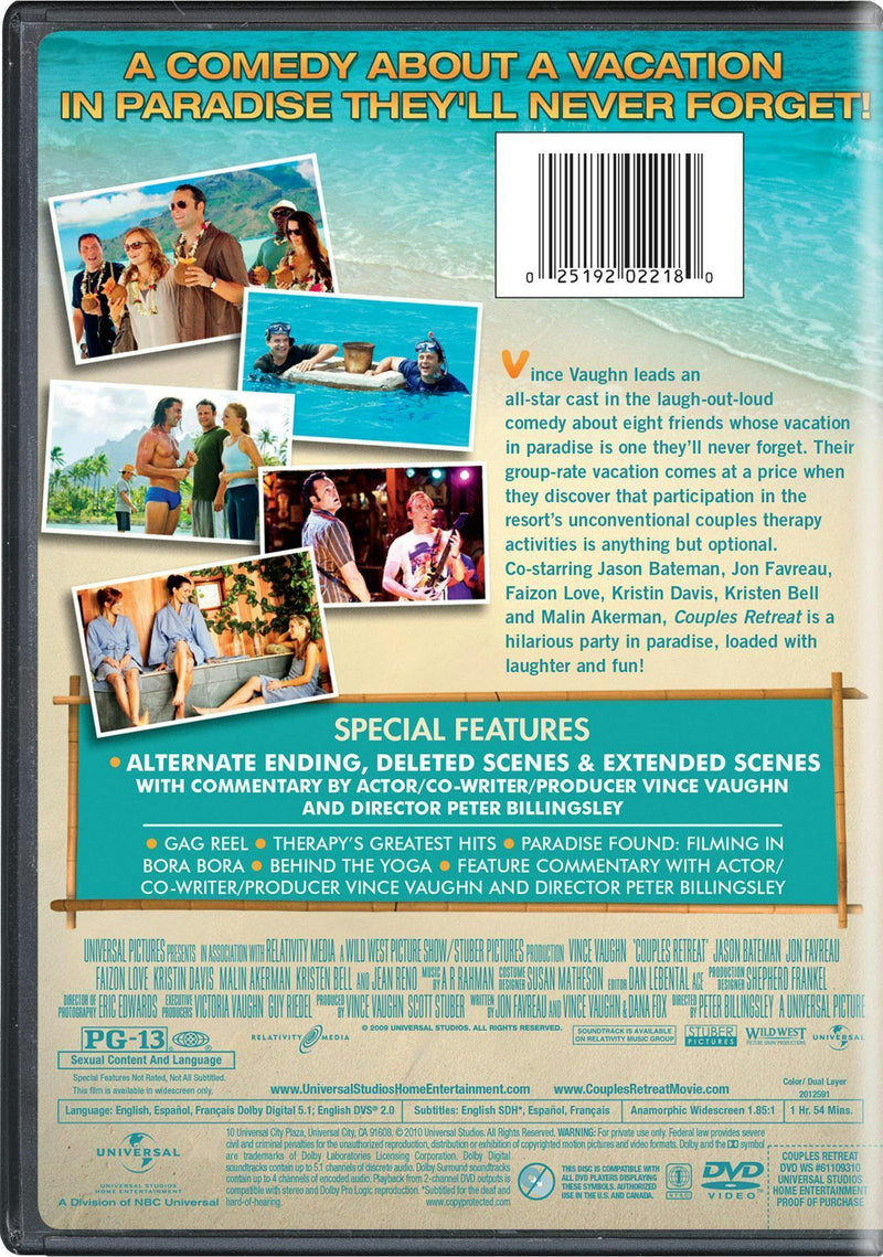 Couples Retreat (DVD Widescreen) [DVD]