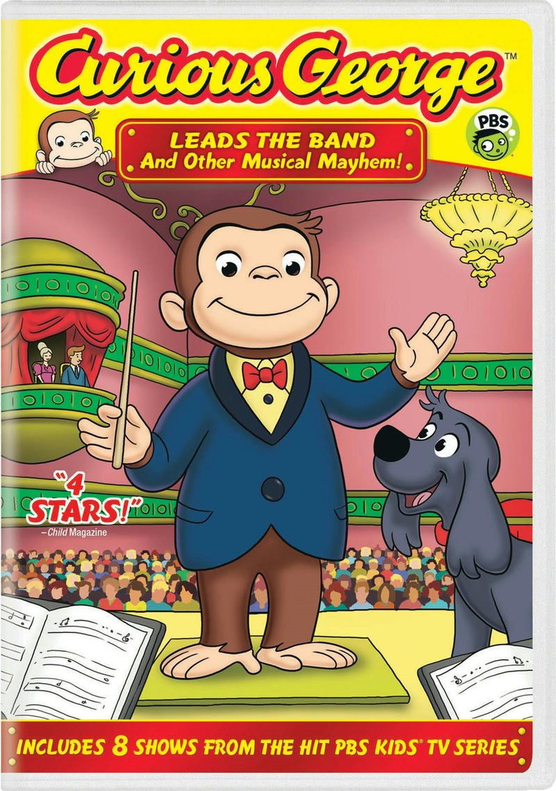 Curious George: Leads the Band and Other Musical Mayhem! [DVD]