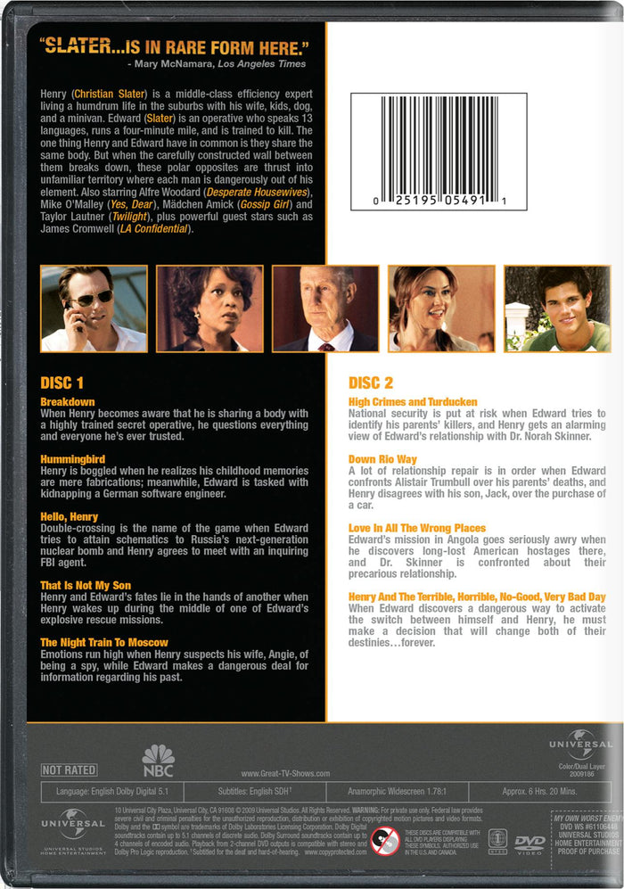My Own Worst Enemy: The Complete Series [DVD]