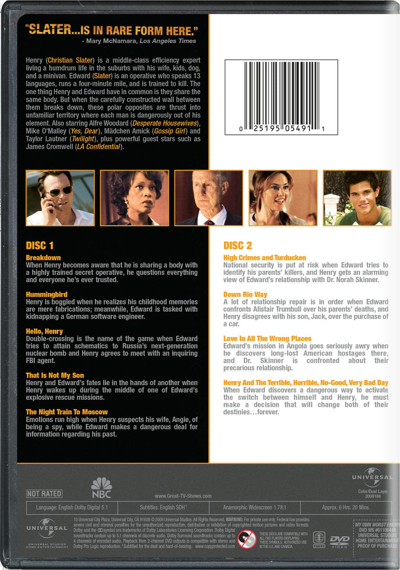 My Own Worst Enemy: The Complete Series [DVD]
