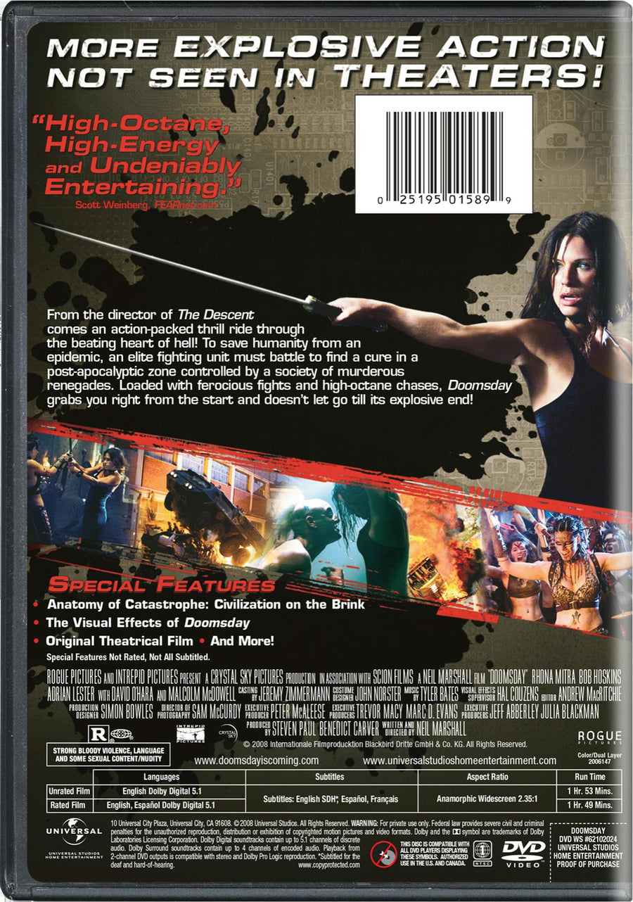Doomsday (DVD Widescreen) [DVD]