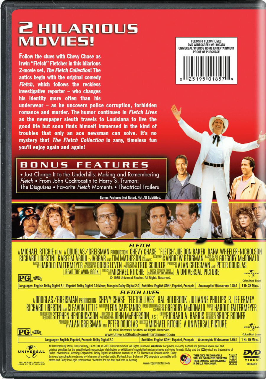 Fletch/Fletch Lives [DVD]