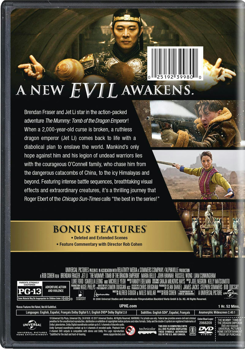 The Mummy: Tomb of the Dragon Emperor [DVD]