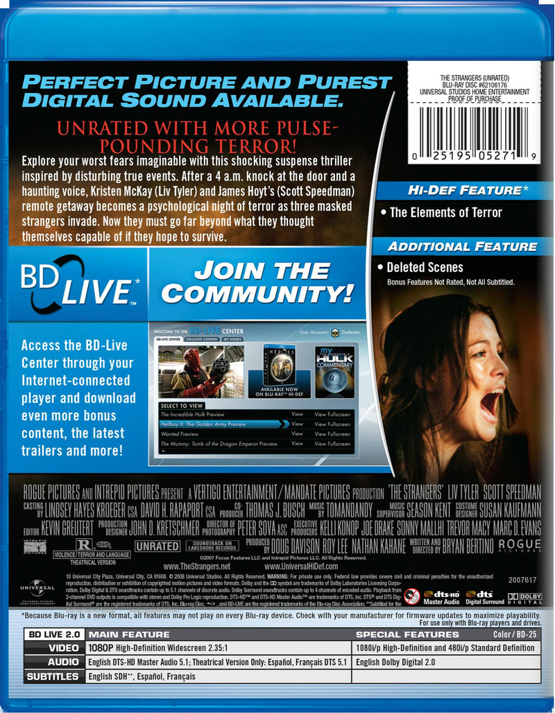 The Strangers (Blu-ray Unrated) [Blu-ray]