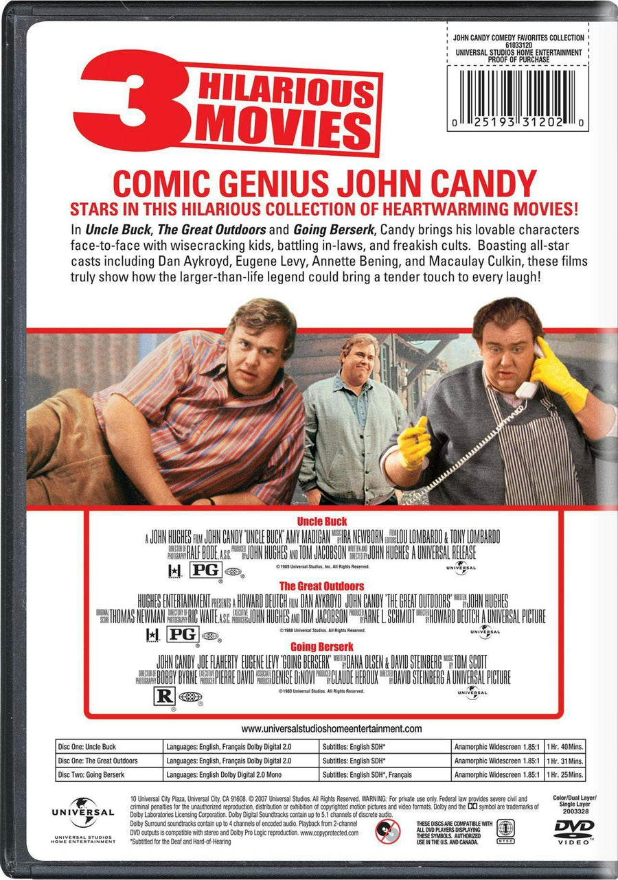 John Candy: Comedy Favorites Collection (DVD Set) [DVD]