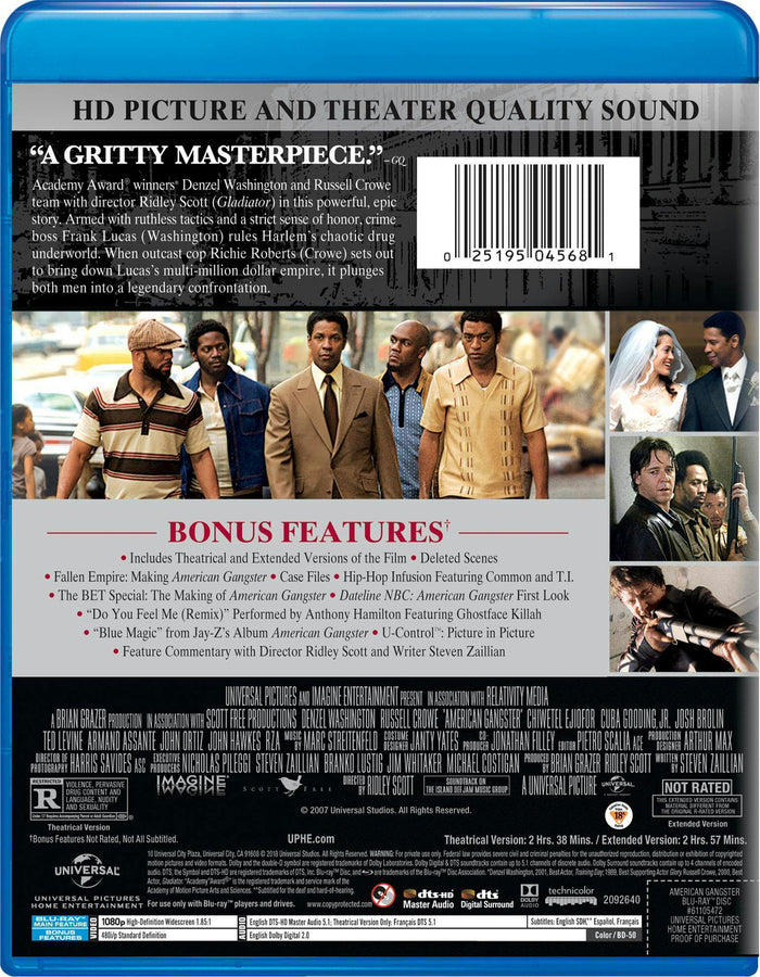 American Gangster [Blu-ray]