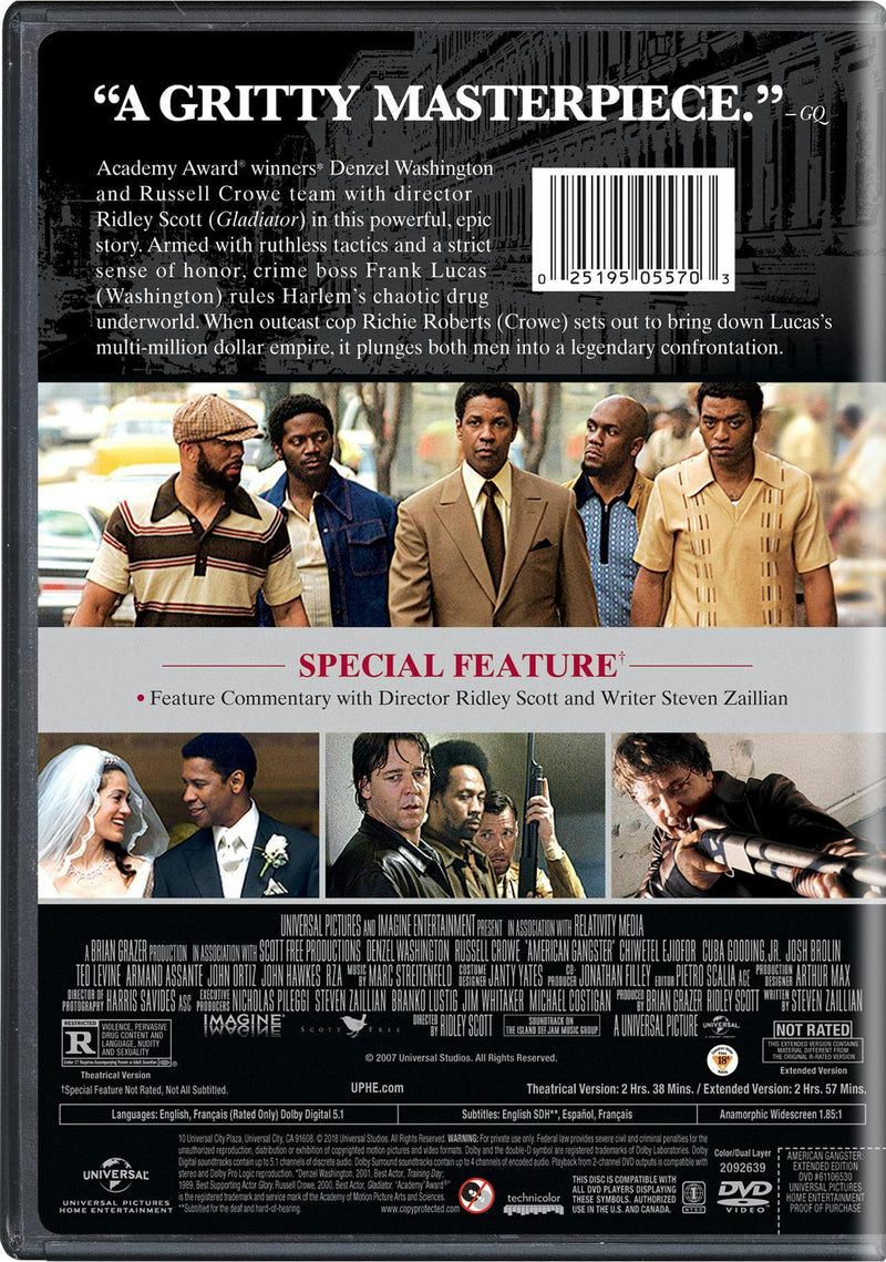 American Gangster (DVD Single Disc) [DVD]