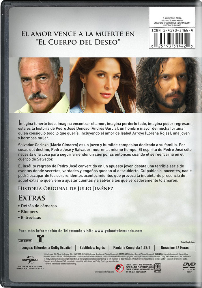 El Cuerpo del Deseo [DVD]