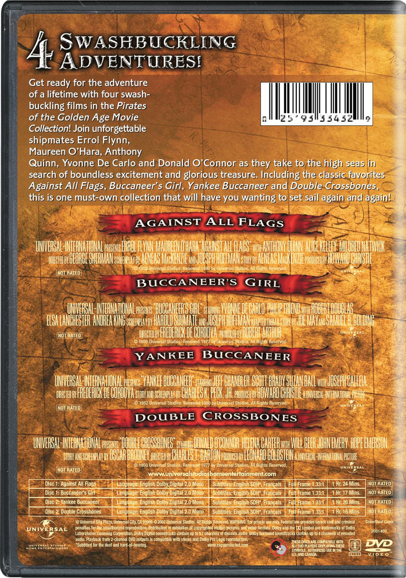 Pirates of the Golden Age Movie Collection (DVD Franchise Collection) [DVD]