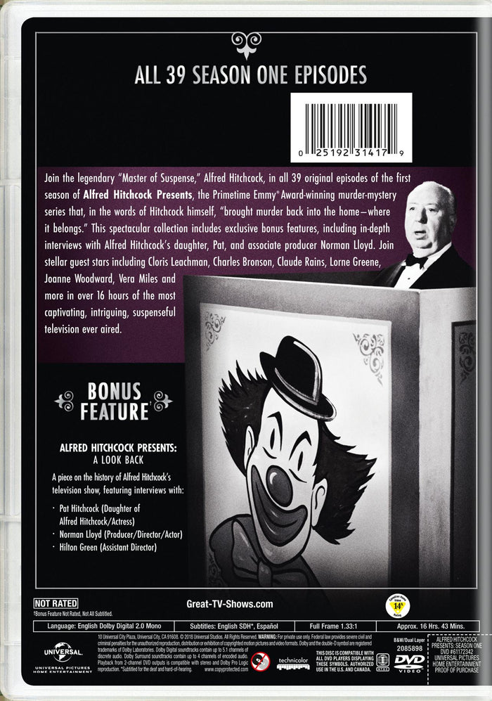 Alfred Hitchcock Presents: Season 1 [DVD]