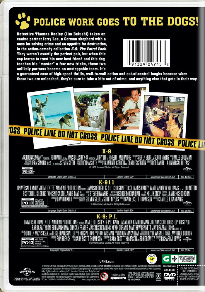 K-9/K-9 II/K-9 PI [DVD]