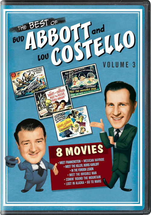 The Best of Bud Abbott and Lou Costello: Volume 3 (DVD New Box Art) [DVD]