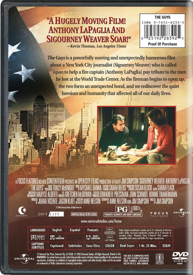 The Guys [DVD]