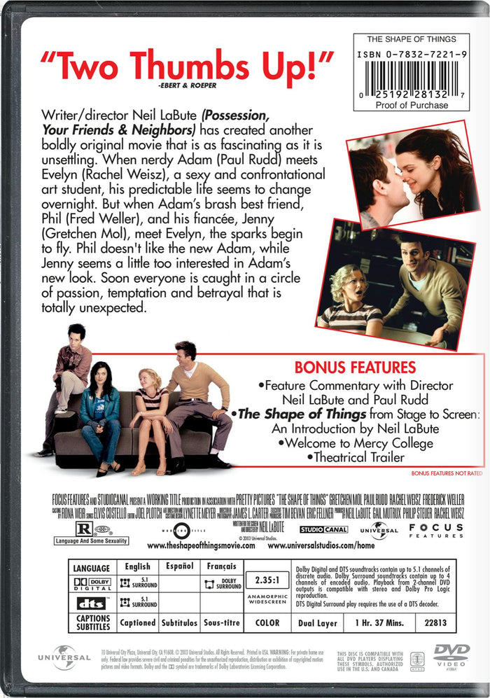 The Shape of Things [DVD]