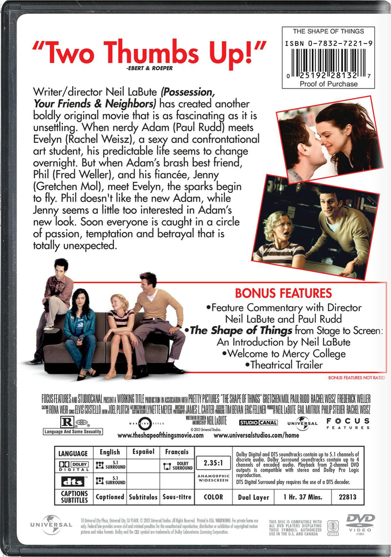 The Shape of Things [DVD]