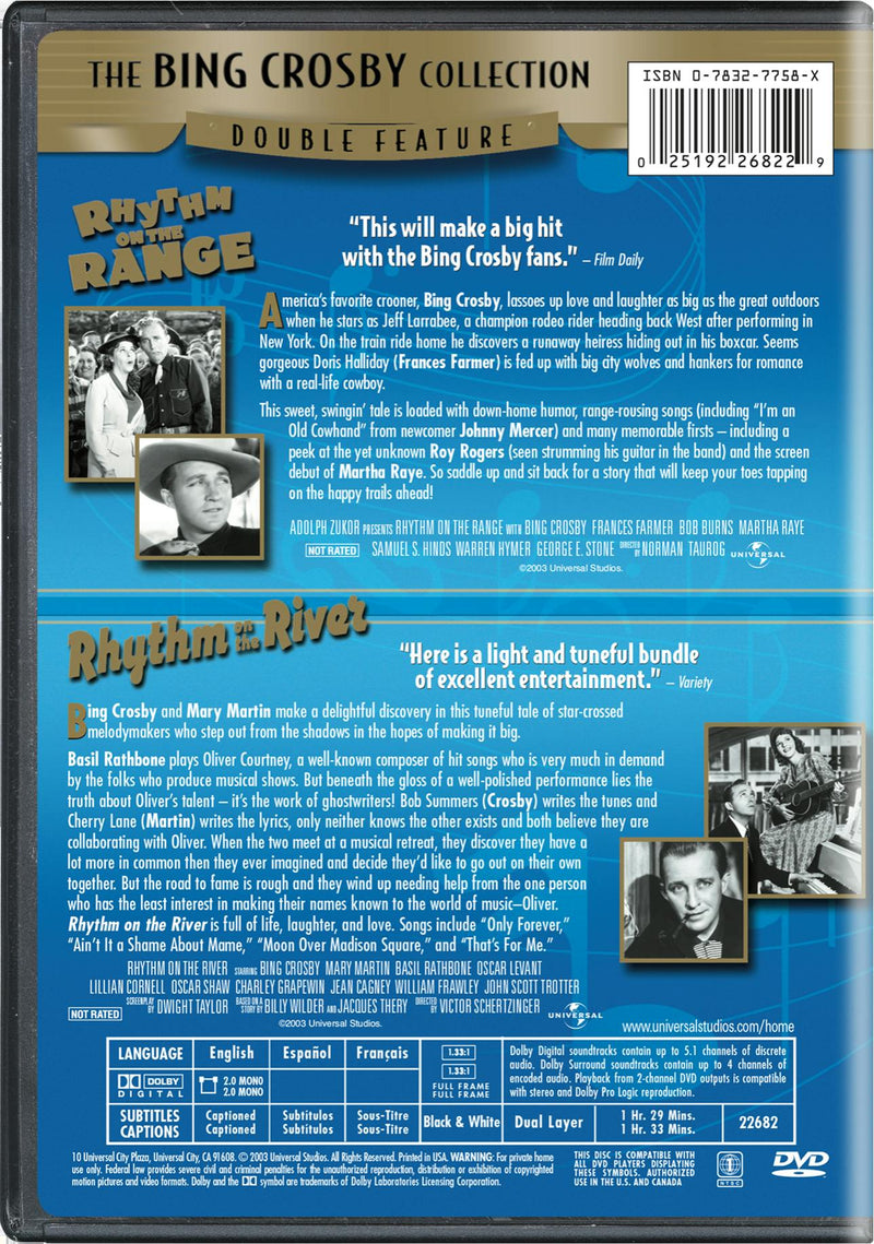 Rhythm On the River/Rhythm On the Range (DVD Double Feature) [DVD]