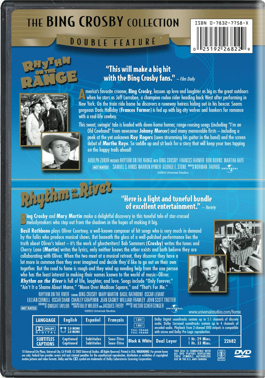 Rhythm On the River/Rhythm On the Range (DVD Double Feature) [DVD]