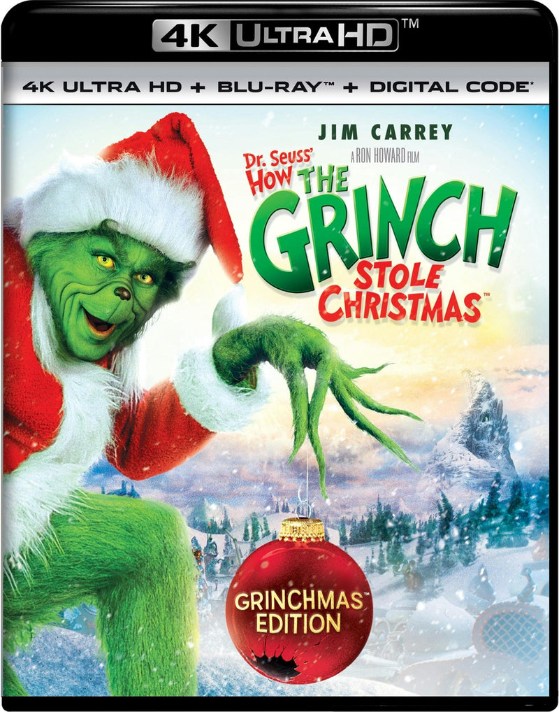 Dr. Seuss' How The Grinch Stole Christmas (Grinchmas Edition - 4K Ultra HD) [UHD]