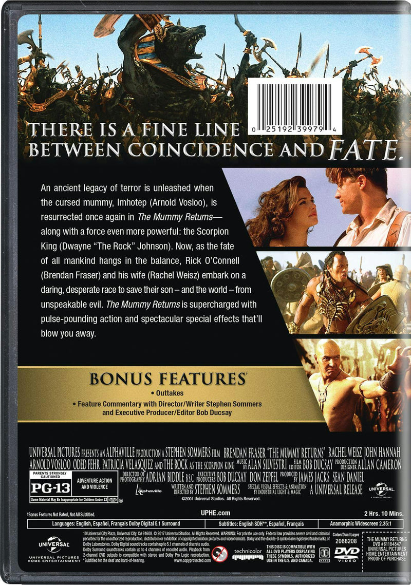 The Mummy Returns [DVD]