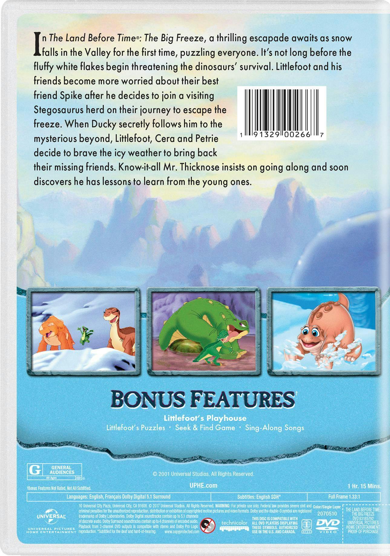 The Land Before Time: The Big Freeze [DVD] – GRUV Entertainment