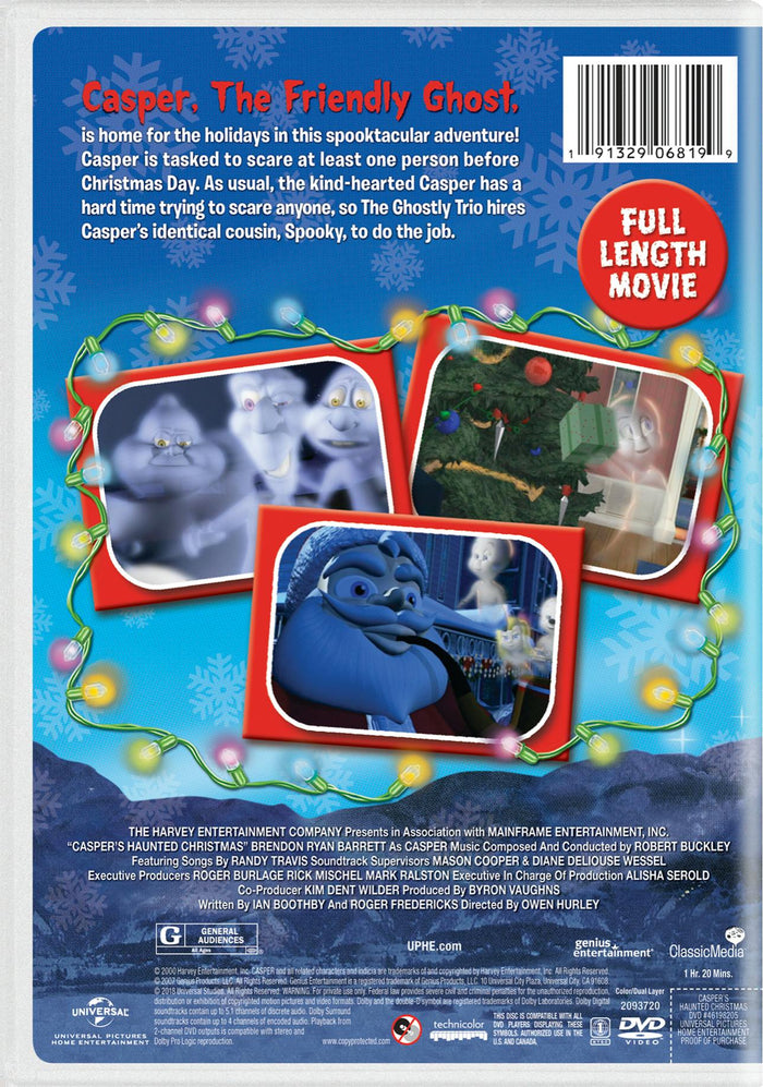 Casper's Haunted Christmas [DVD]